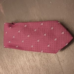 Tommy Hilfiger Red vintage tie Made in US